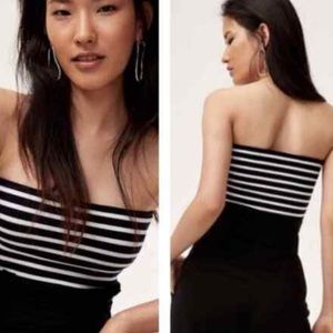 Babaton Sculpted Knit Tube Top